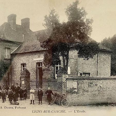 Gite De L'Ancienne Ecole Et Mairie Ligny-sur-Canche ภายนอก รูปภาพ